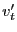 $ v^{\prime}_{t}$