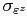 $ \sigma_{\varepsilon^{z}}$