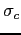 $ \sigma_c$