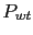 $ P_{wt}$
