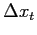$ \Delta x_{t}$