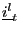 $ \underline{i^{l}}_{t}$