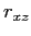 $ r_{xz}$