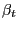 $\displaystyle \mbs{\beta}_{t}$