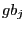$ gb_{j}$