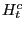 $ H_{t}^{c}$