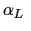 $ \alpha_{L}\ $