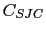 $ C_{SJC}$