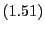 $ \left( 1.51\right) $