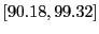 $ [90.18,99.32]$