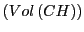 $ \left( Vol\left( CH\right) \right) $