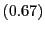 $ \left( 0.67\right) $