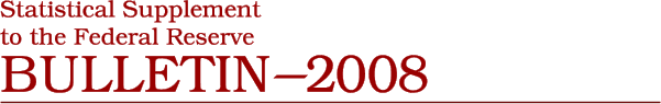 Statistical Supplement to the Federal Reserve Bulletin