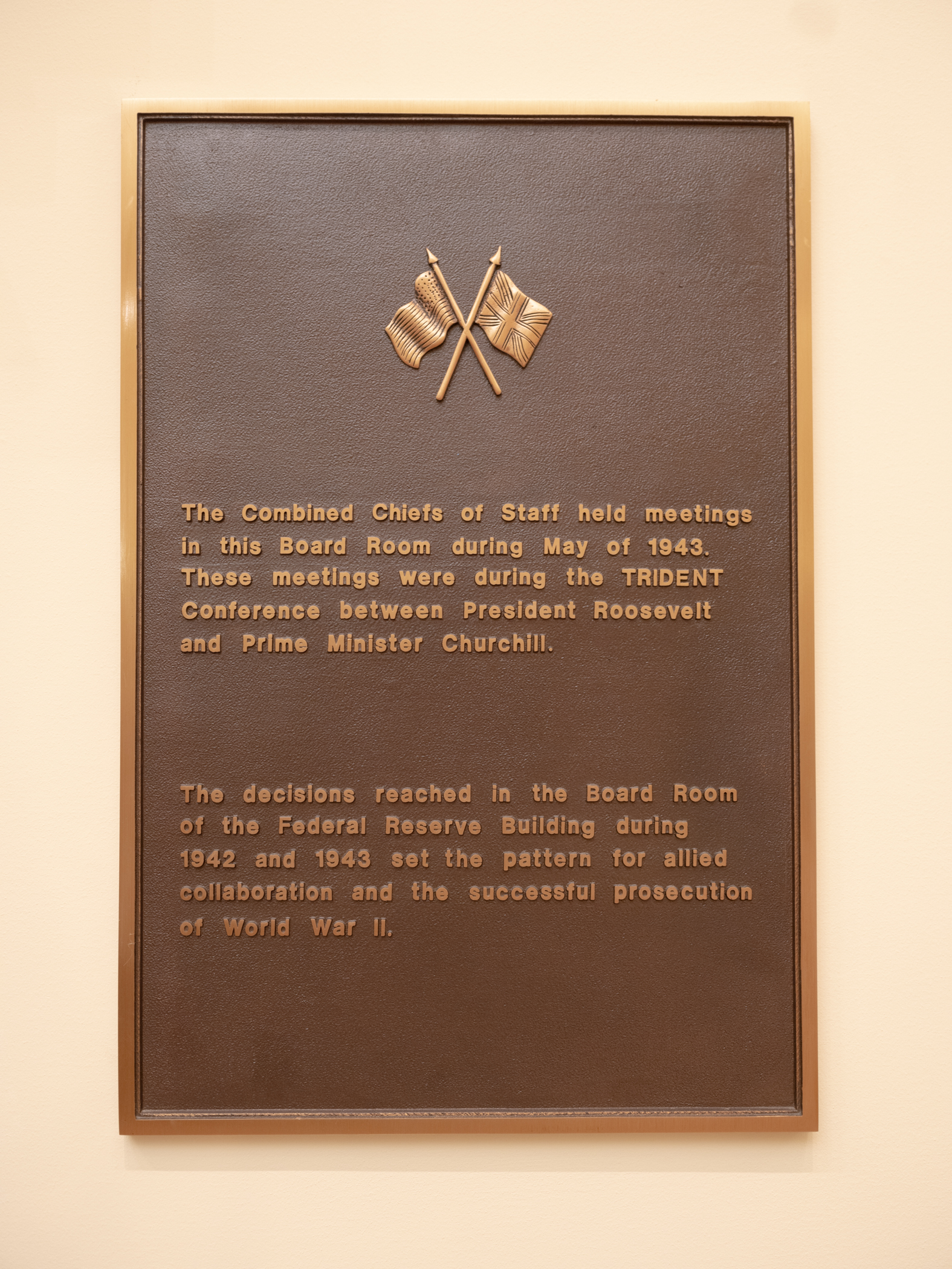 Historic Arcadia Conference Plaque