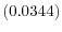  \left( 0.0344\right) 