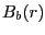 B_b (r)