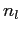 n_{{l}}
