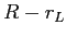  R-r_{L}