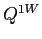  Q^{1W}