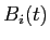 $ B_{i}(t)$