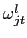 \omega_{jt}^l