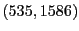  (535,1586)