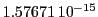  1.57671\,{10}^{-15}