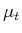  \mu_t