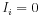 % I_{i}=0