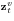 {\rm {\bf z}}_t^v 