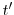  t'