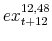  ex_{t+12}^{12,48}