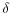  \delta