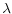  \lambda 