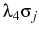  \lambda _{4}\sigma_{j} 