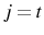  j=t