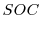 \displaystyle SOC