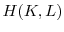  H(K,L)