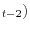 _{t-2})