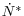 \dot {N}^\ast 