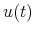 \displaystyle u(t)
