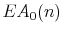  EA_{0}(n)