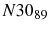  N30_{89}