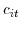 c_{it}