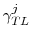 \gamma^{j}_{TL}