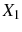  X_{1}