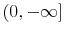 (0,-\infty]