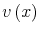  v\left( x\right) 