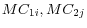 MC_{1i} ,MC_{2j} 