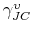  \gamma _{JC}^{\upsilon } 